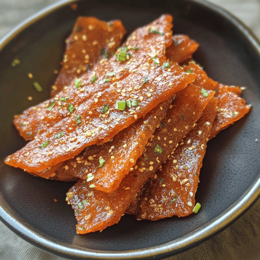 Spicy Salmon Jerky