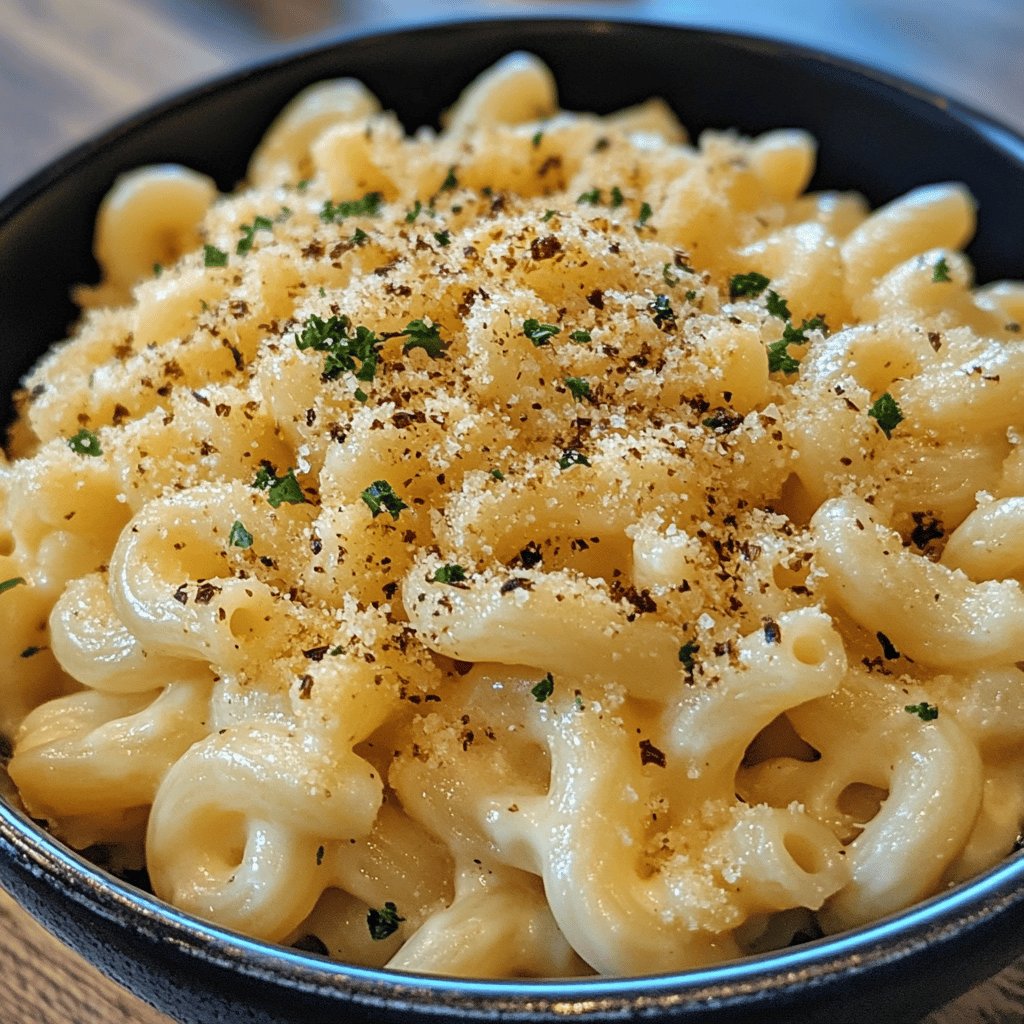 Four-Cheese Truffled Macaroni