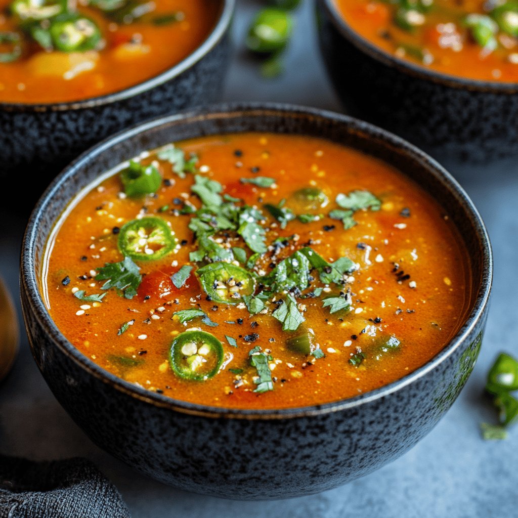 Spicy Red Pepper Soup