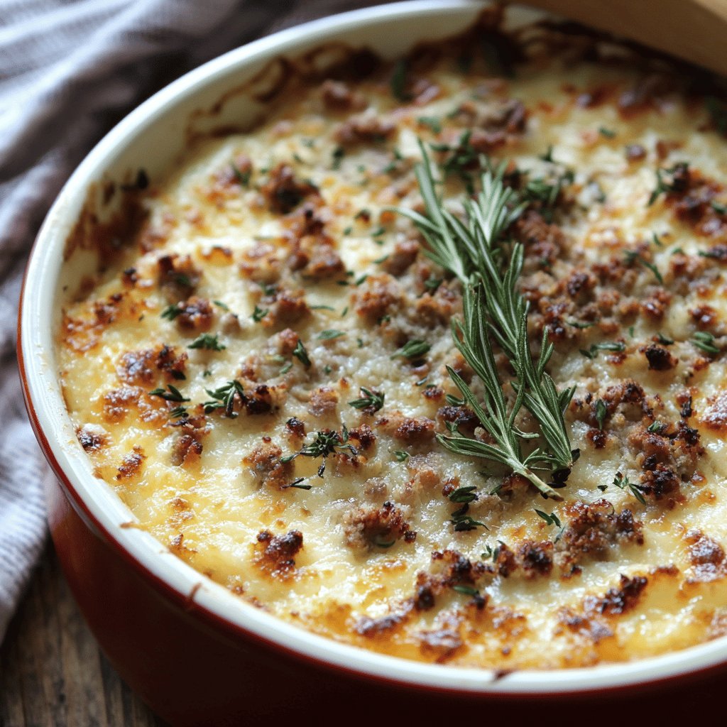 Gratin de viande hachée