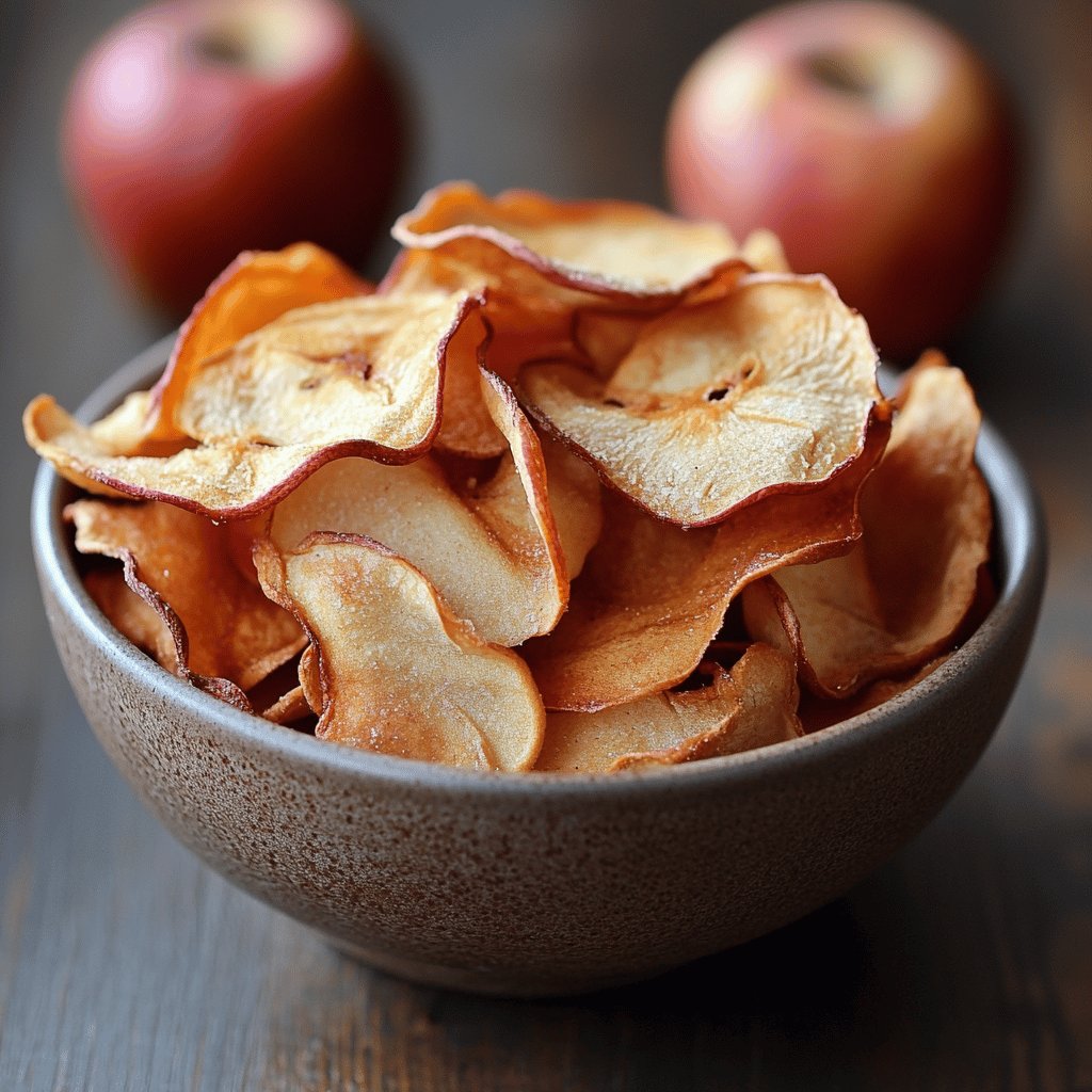Chips de pommes maison
