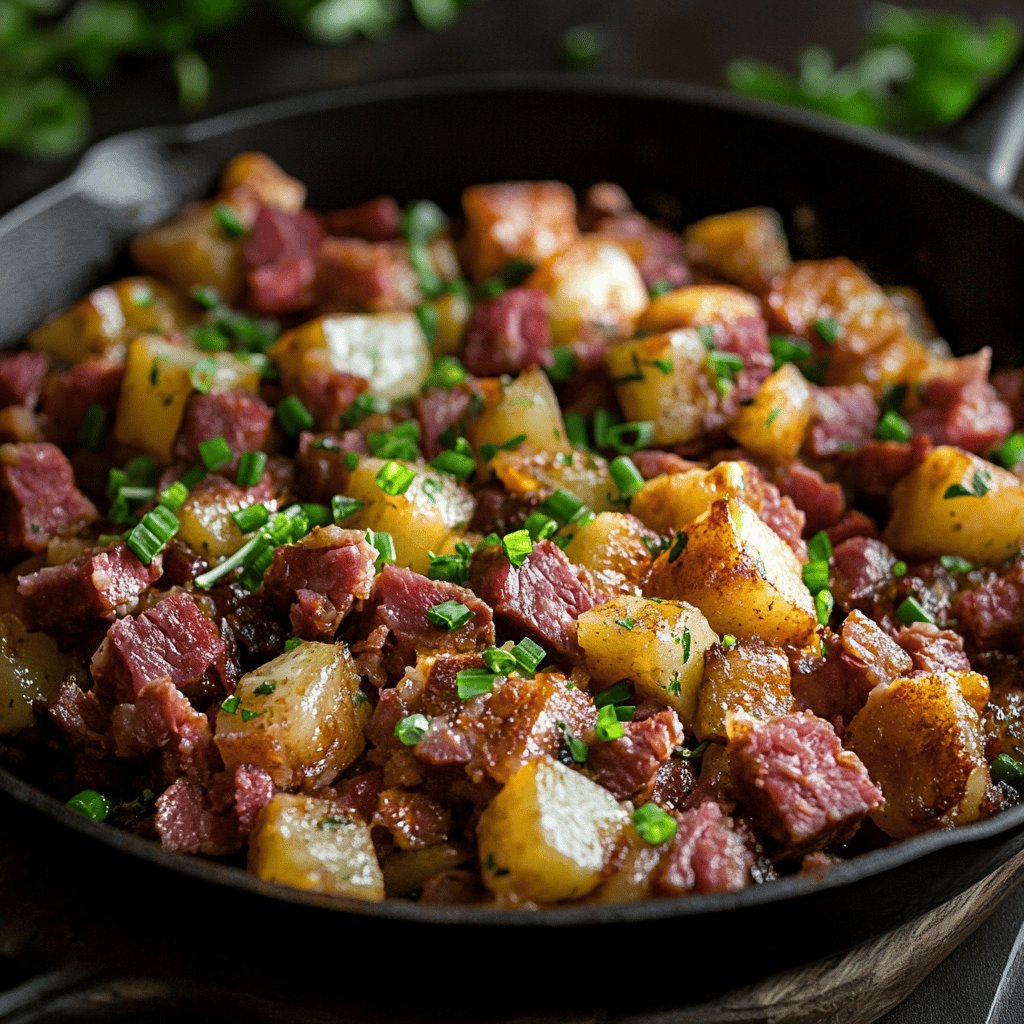 One-Skillet Corned Beef Hash