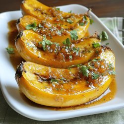 Citrus Glazed Banana Squash