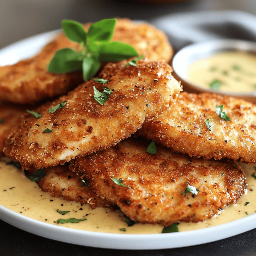 Crispy Chicken Schnitzel
