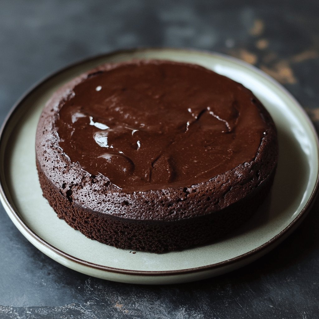 Moelleux au chocolat sans beurre