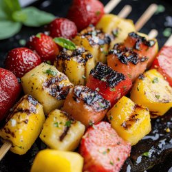 Grilled Fruit Skewers