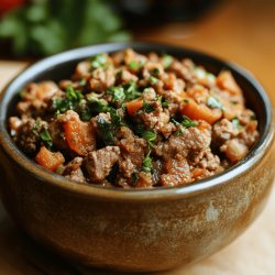 Homemade Beef Dog Food