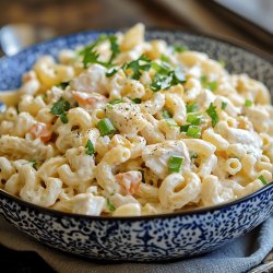 Cold Chicken Macaroni Salad