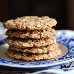 Crispy Oatmeal Cookies