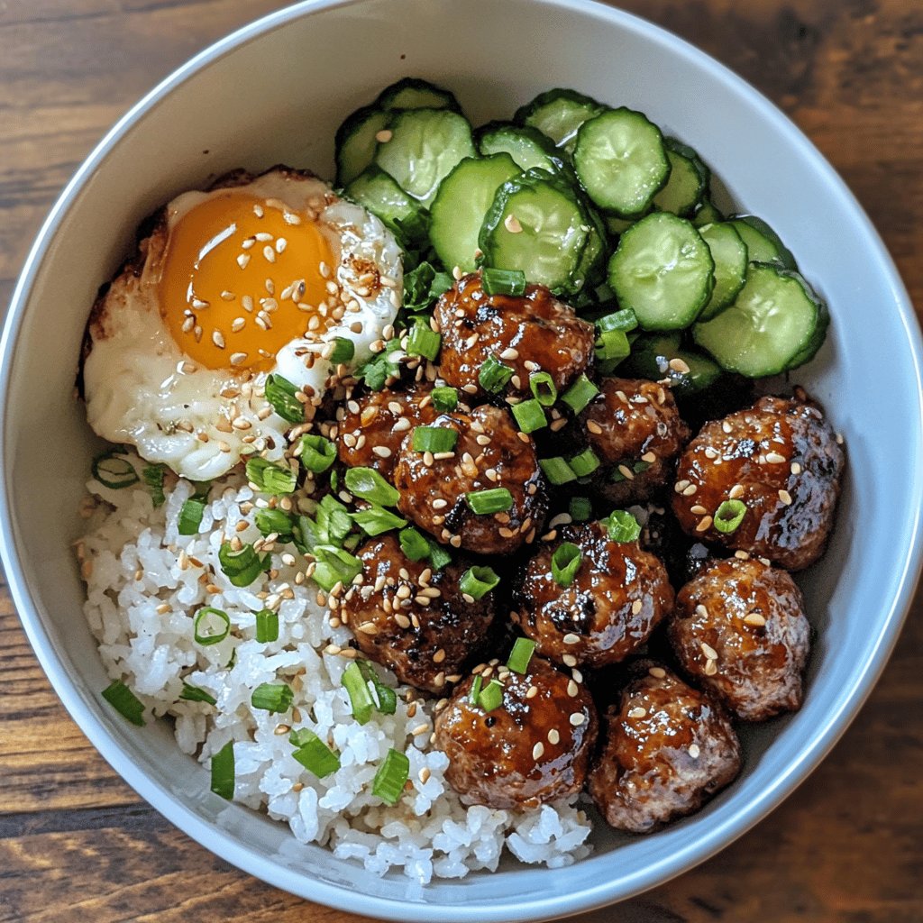 Korean BBQ Meatballs