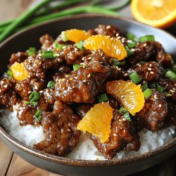 Crispy Orange Beef