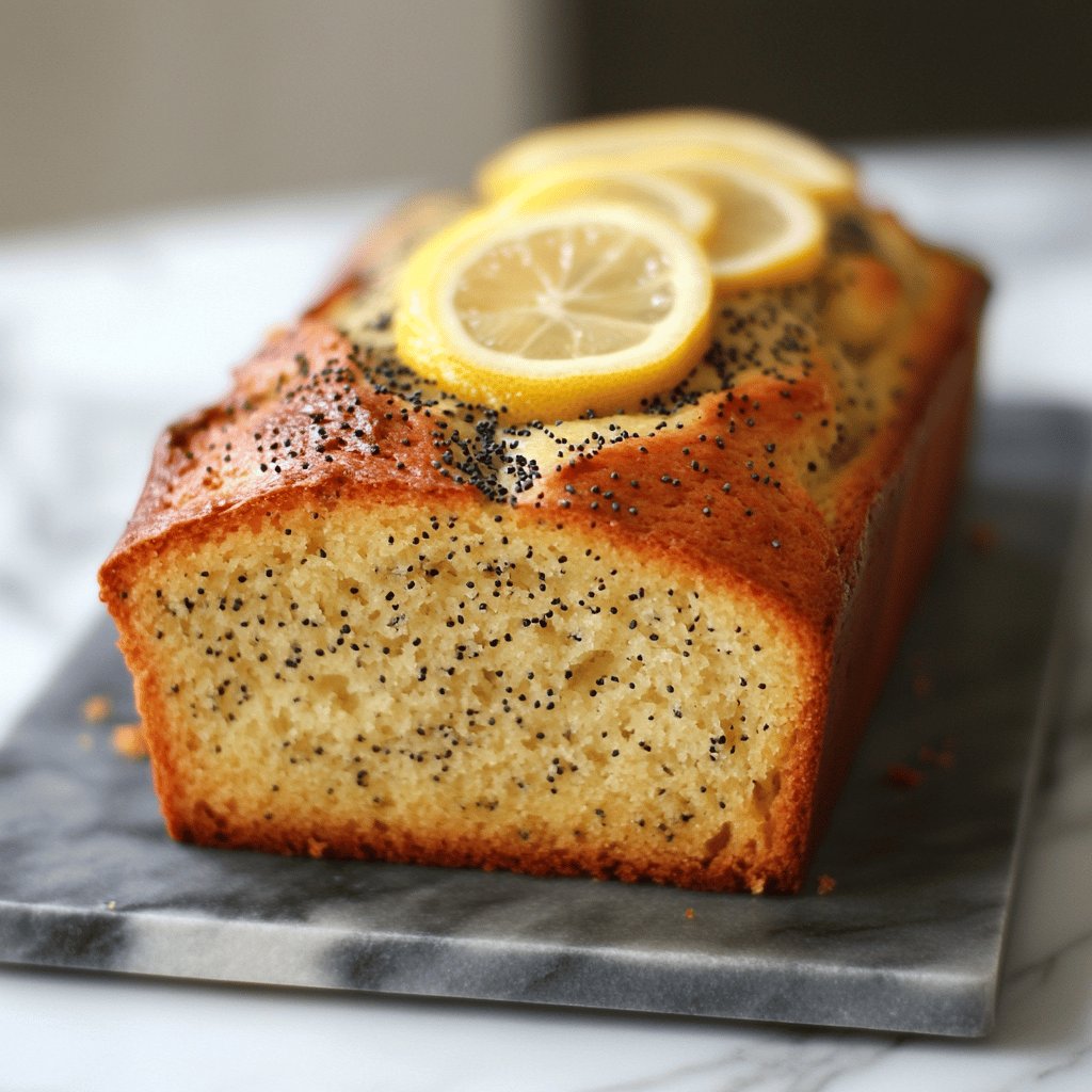 Lemon Poppy Seed Bread