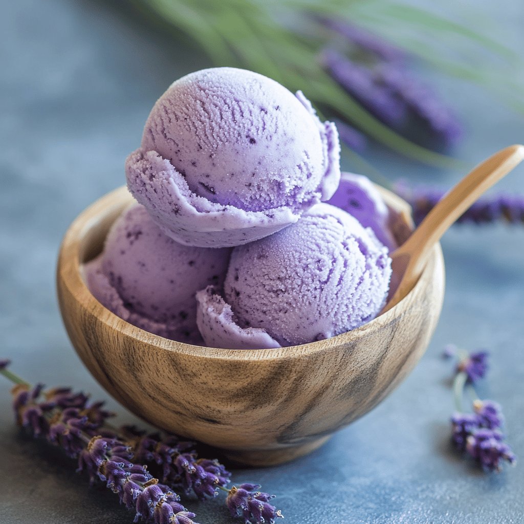 Lavender Ice Cream