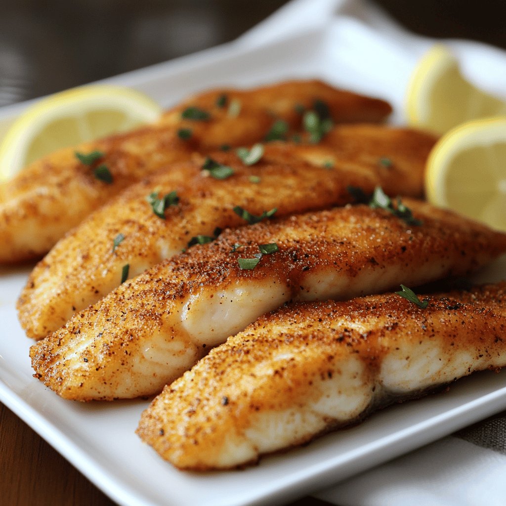 Pan Fried Catfish Filets