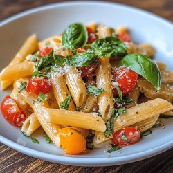 Olive Oil, Tomato & Basil Pasta