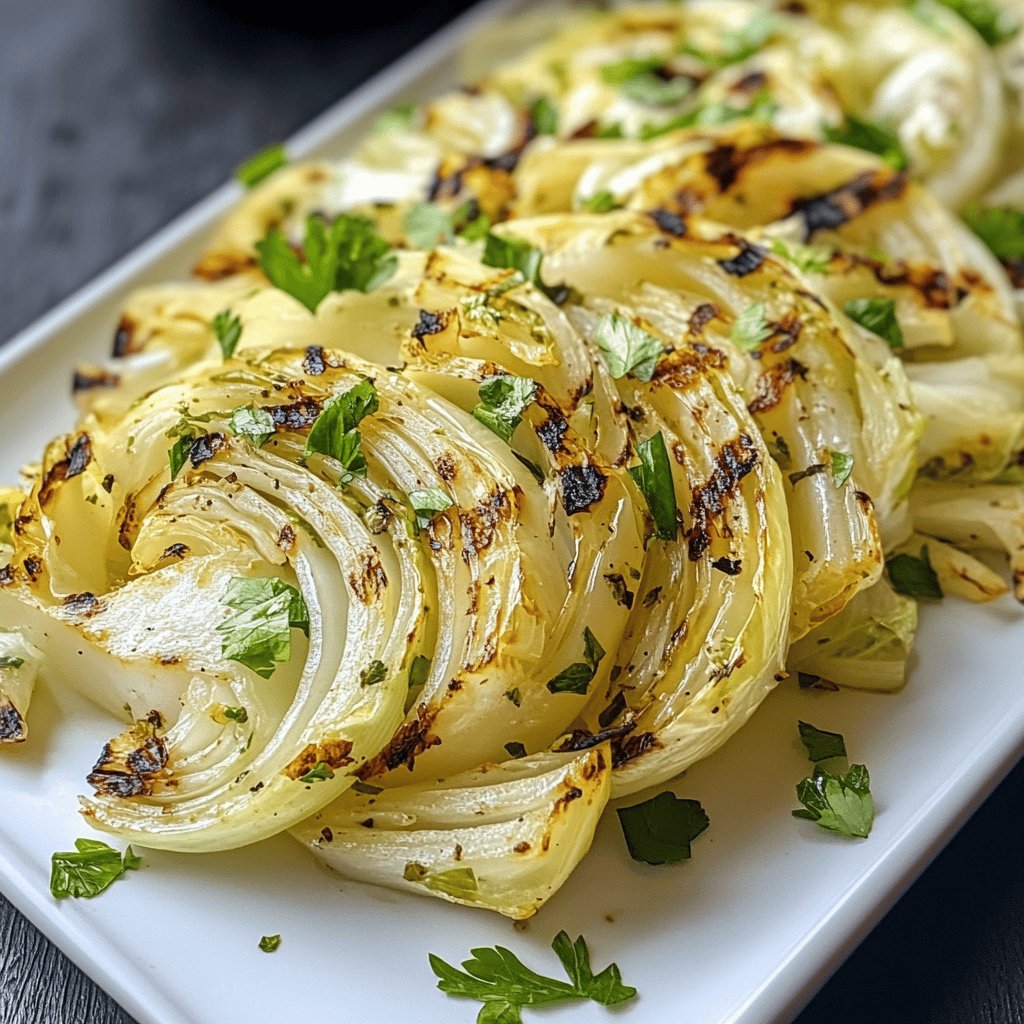 Grilled Cabbage Delight