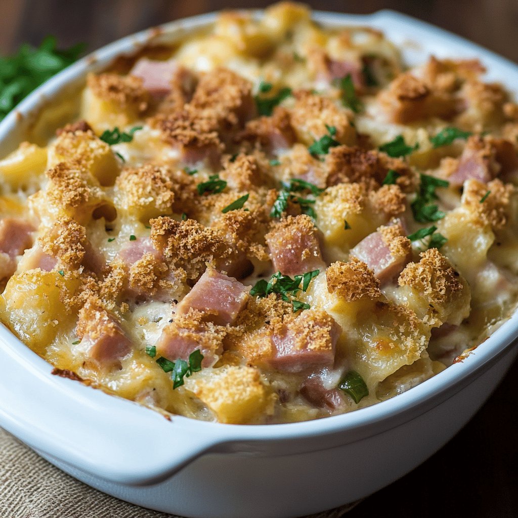 Delicious Ham Casserole