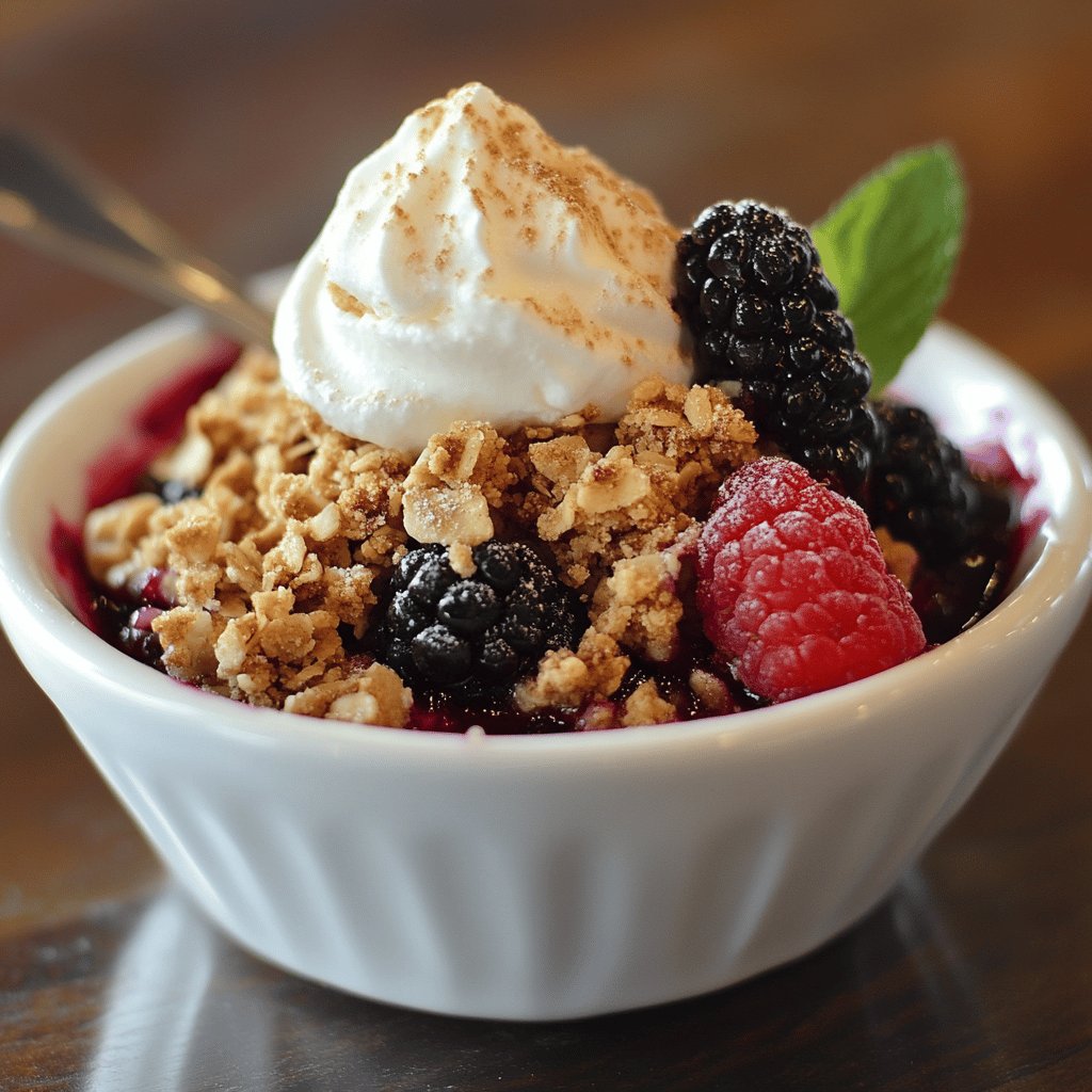 Triple Berry Crisp