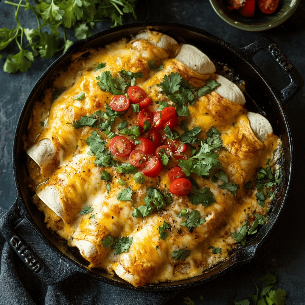 Delicious Pork Enchiladas