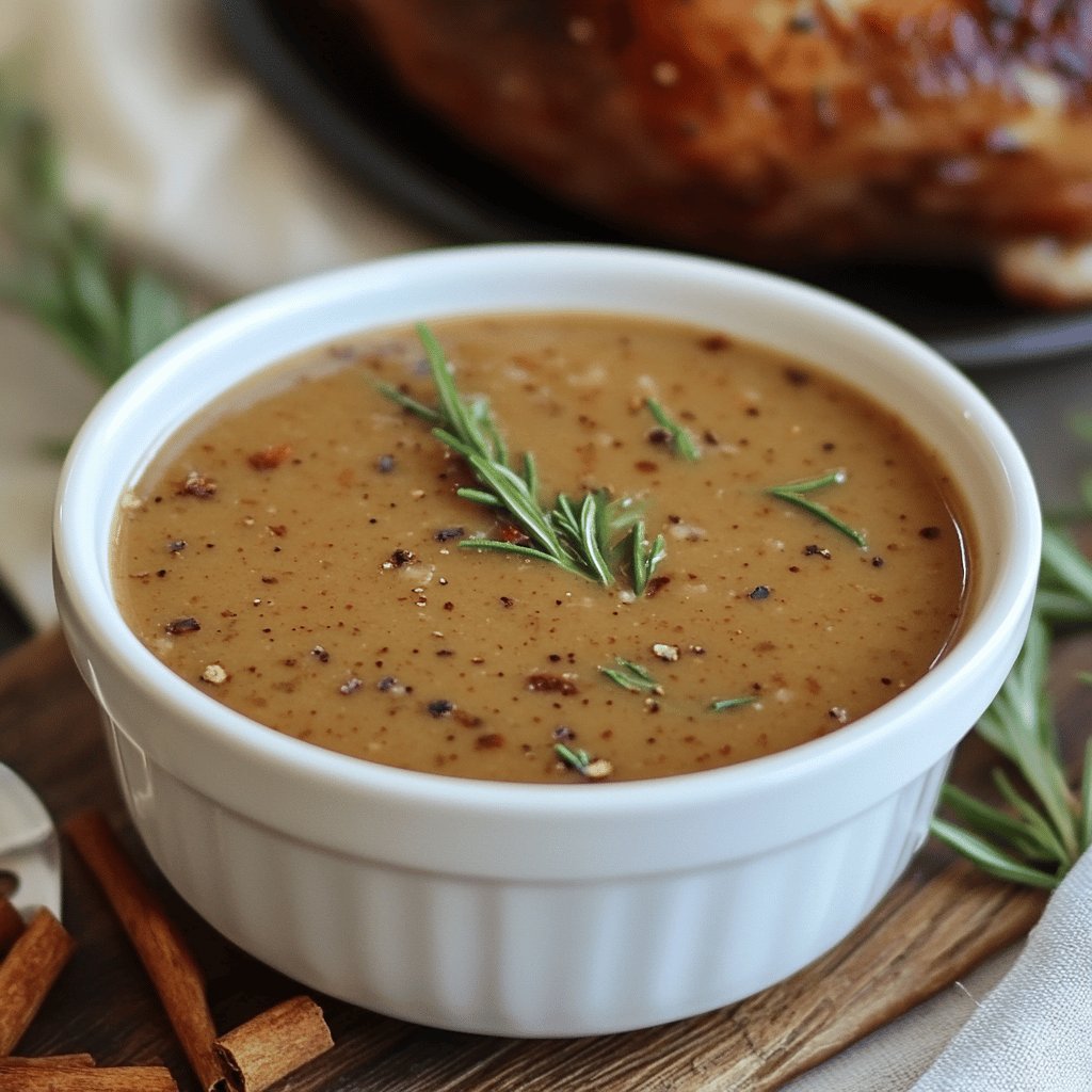 Make-Ahead Turkey Gravy