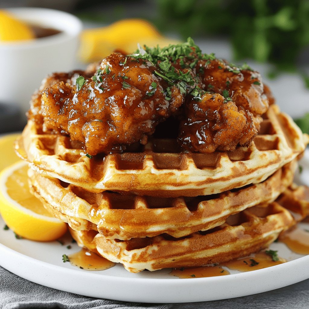 Chicken and Waffles Delight