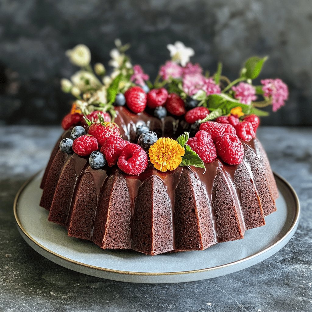 Decadent Chocolate Bundt Cake