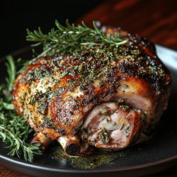 Herb Roasted Pork Leg
