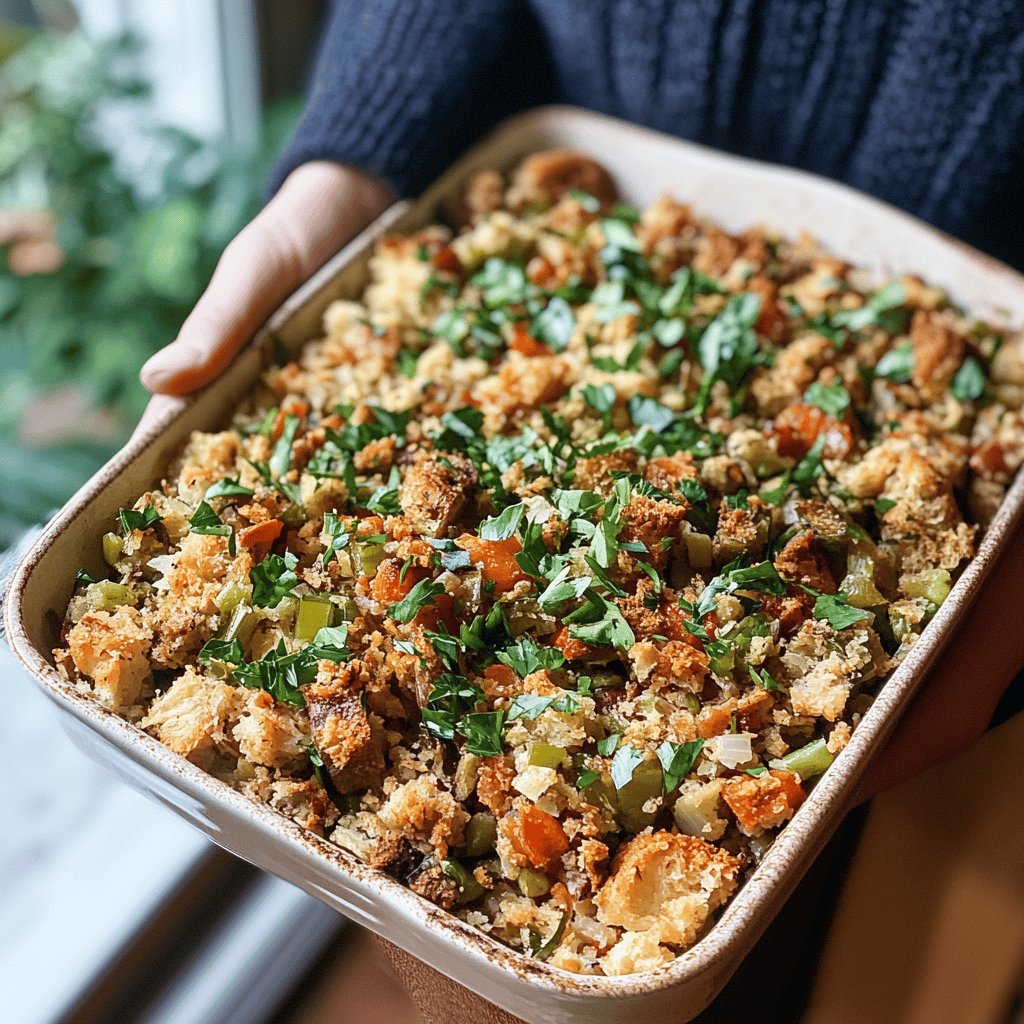 Gluten-Free Holiday Stuffing