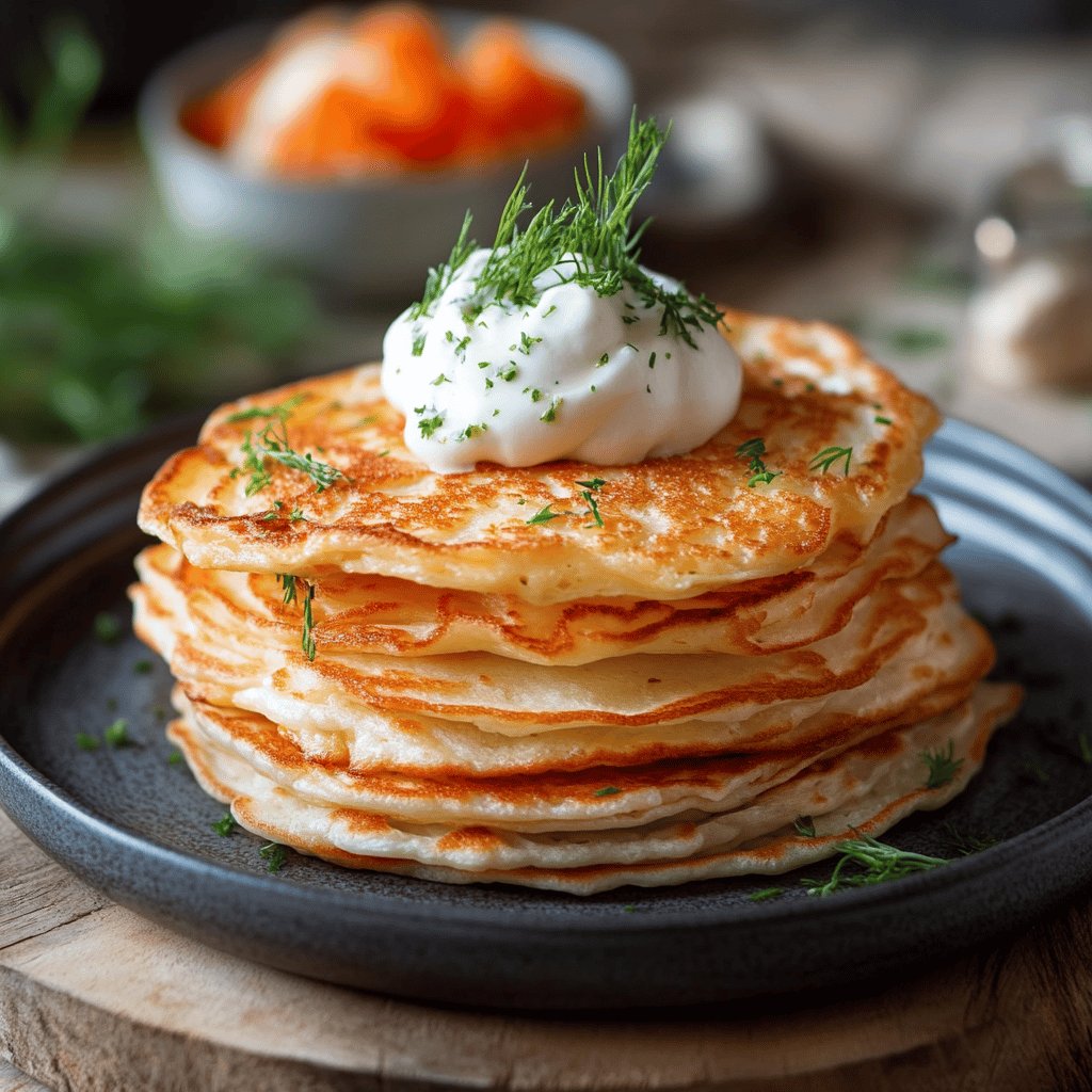 Traditional Russian Blini