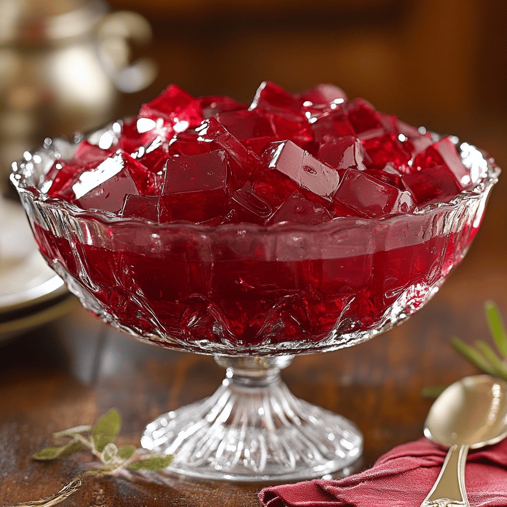 Cranberry Jell-O Salad