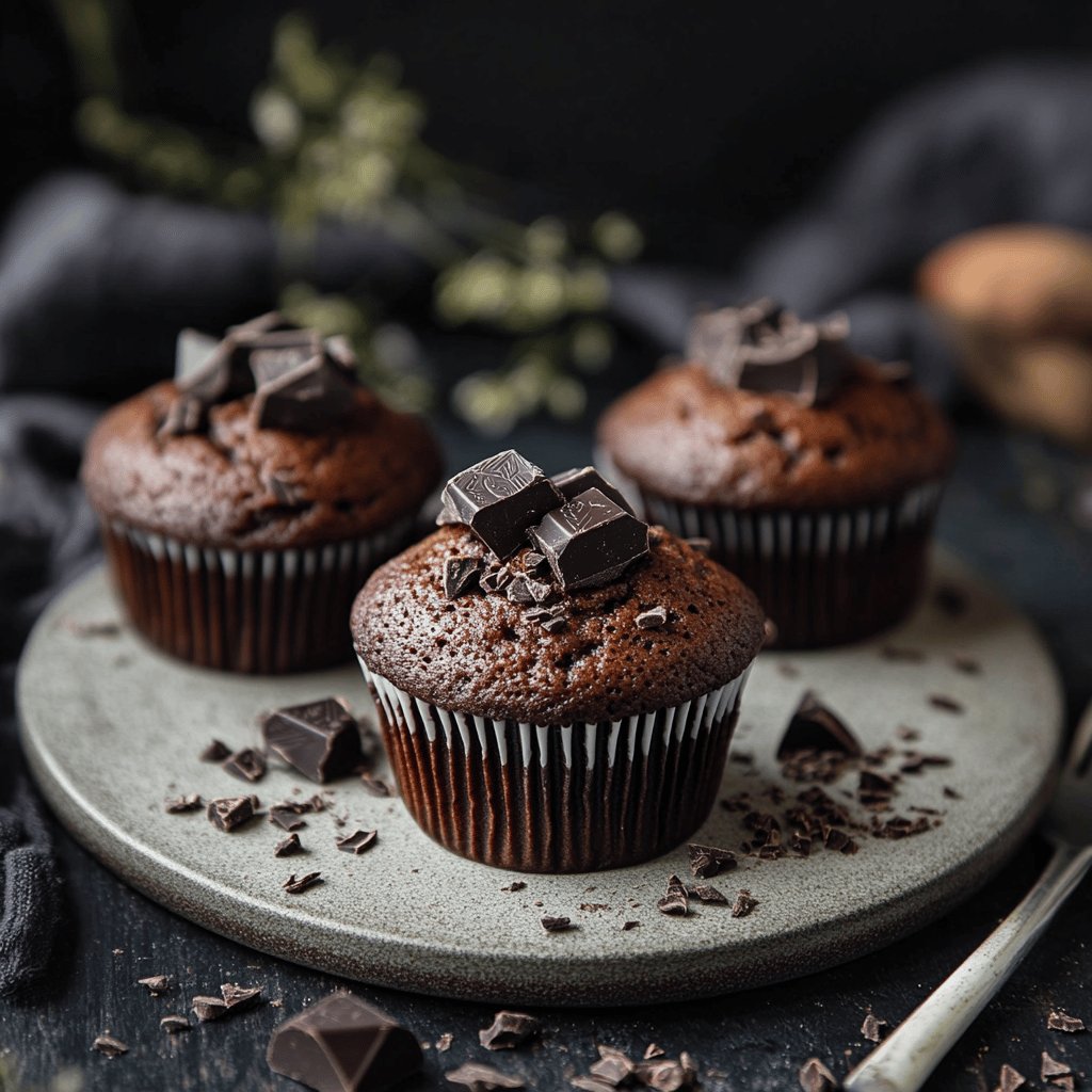 Muffin con Gocce di Cioccolato