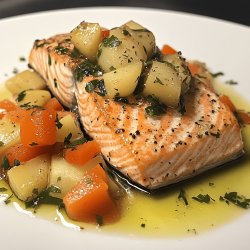 Filetto di Salmone in Padella