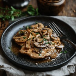 Scaloppine ai funghi