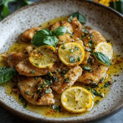 Scaloppine di Pollo al Limone