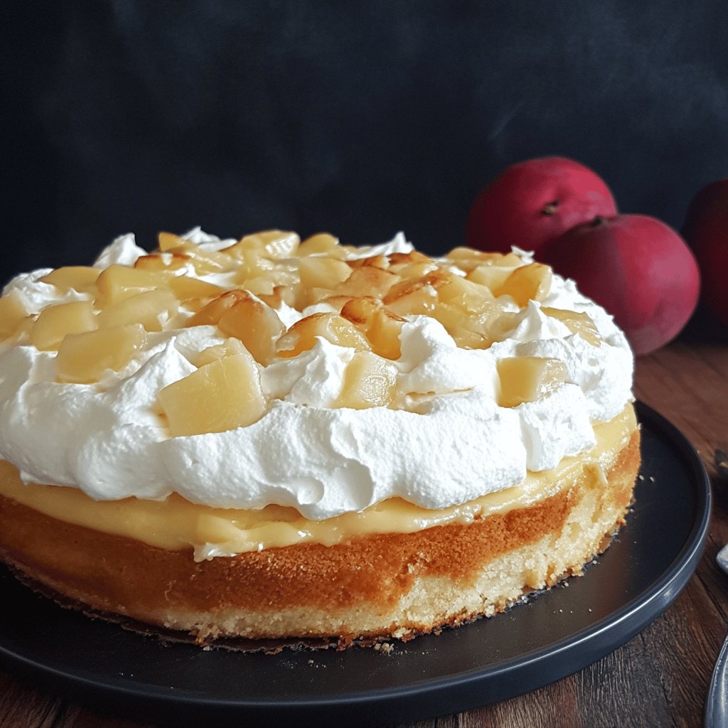 Torta Cremosa di Mele