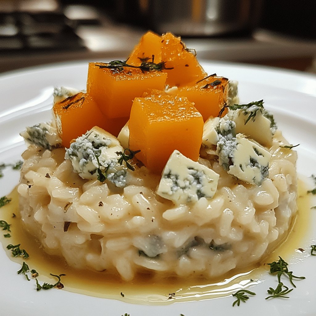 Risotto alla Zucca e Gorgonzola