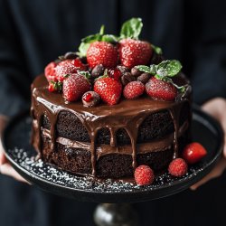 Torta al cacao soffice