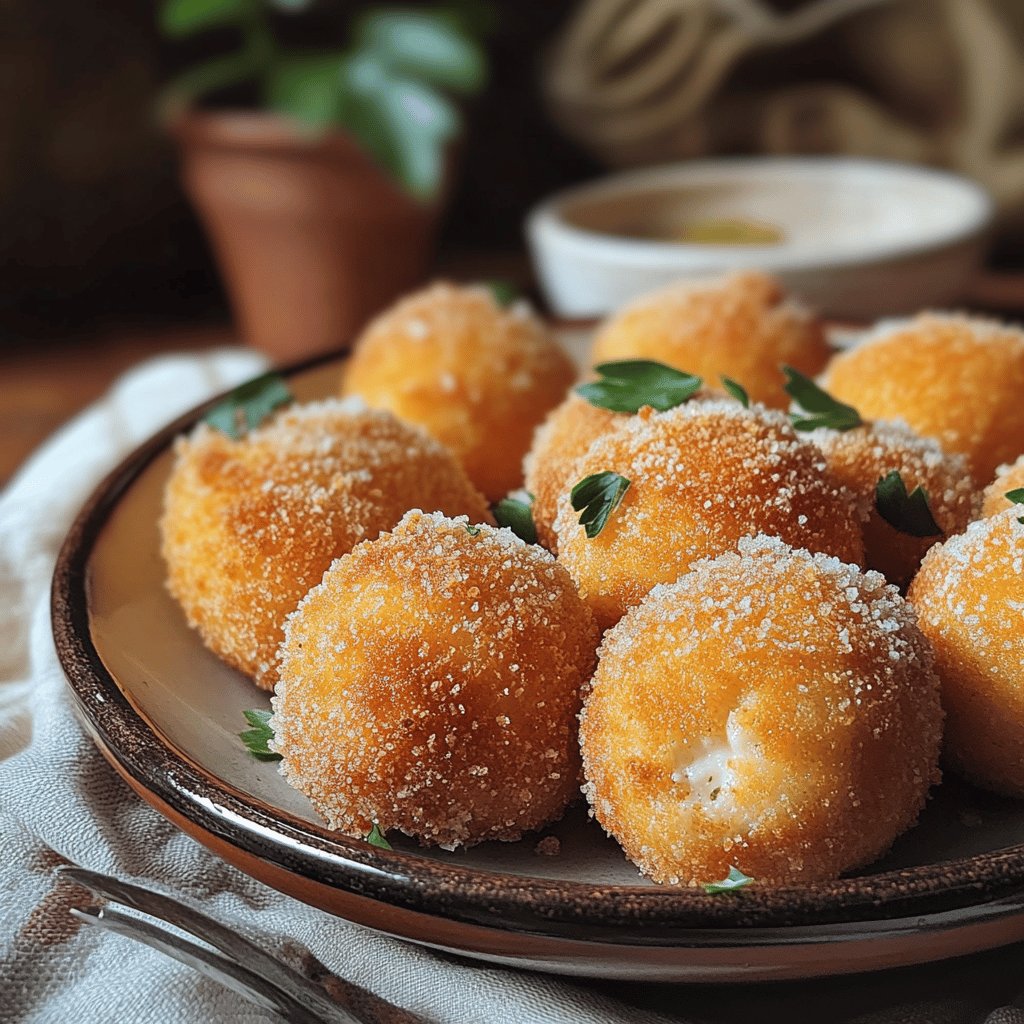 Polpette di Ricotta al Sugo