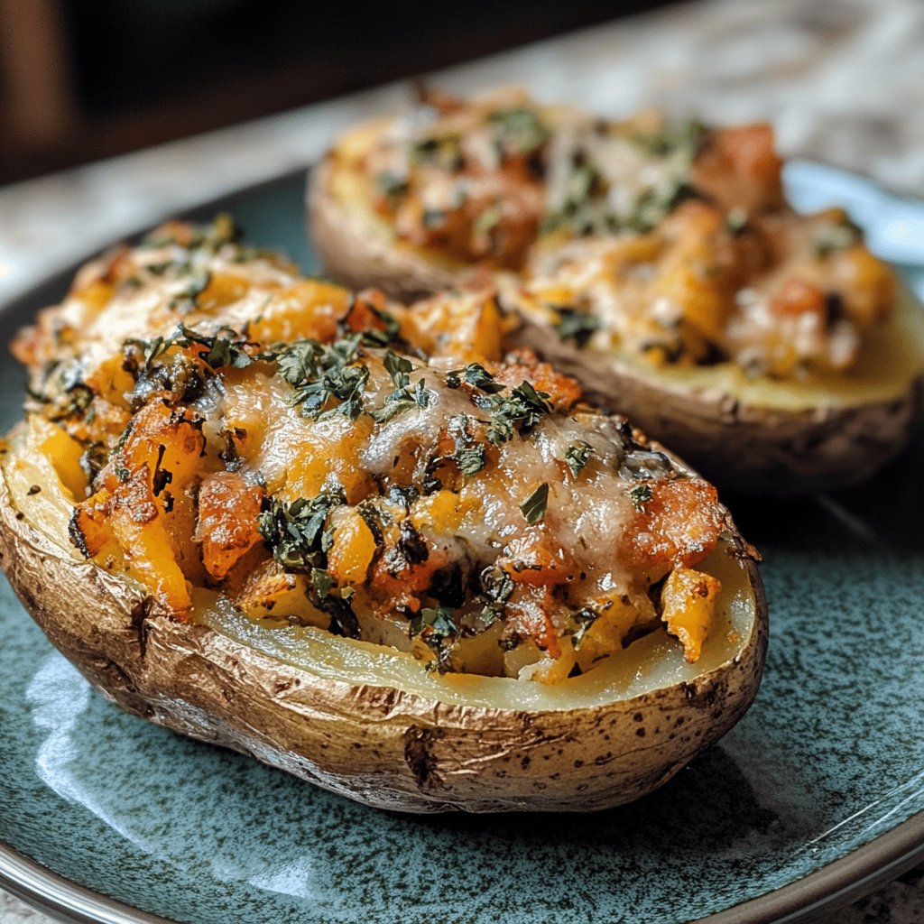 Patate al Forno Ripiene