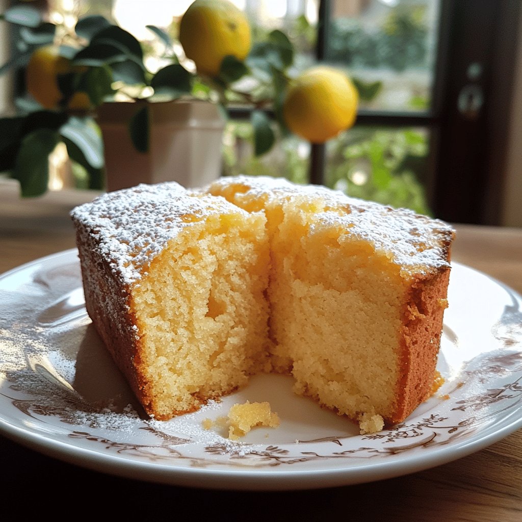 Plumcake al Limone