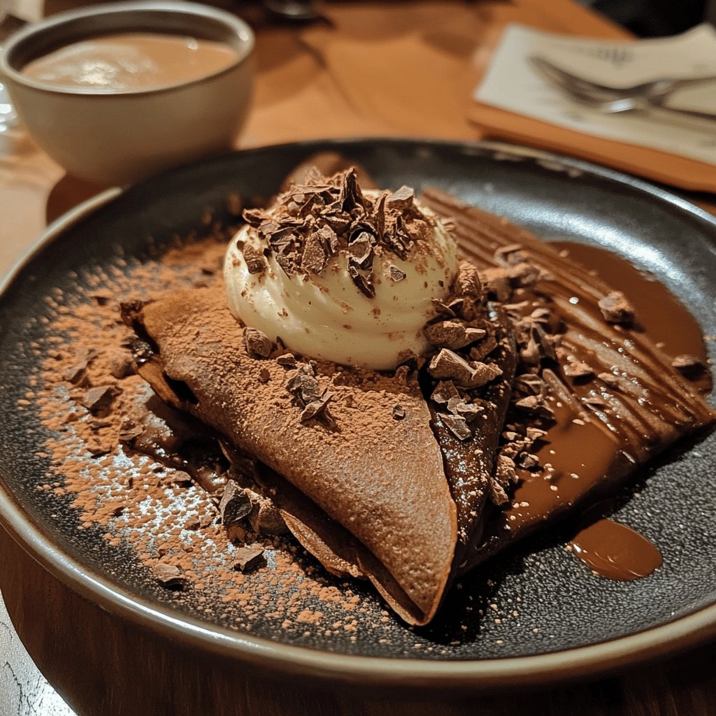 Crepe al cacao