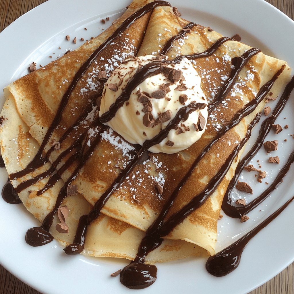 Crepe al cacao