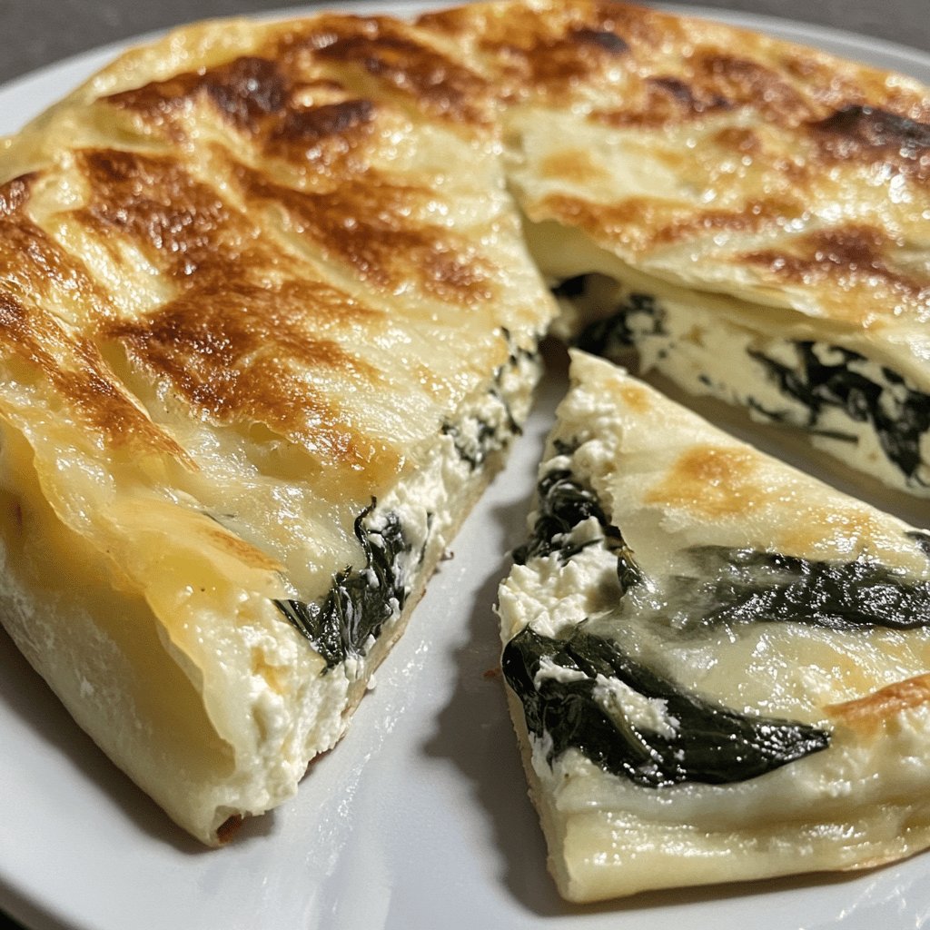 Burek con Spinaci e Ricotta