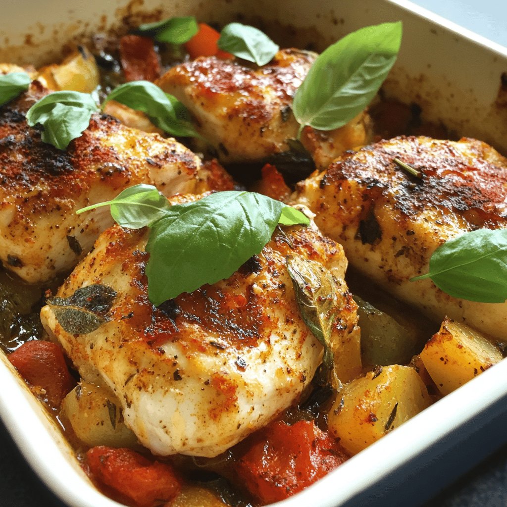 Cosce di Pollo alla Paprika al Forno