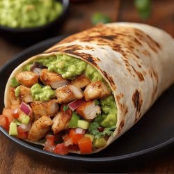 Burrito di Pollo con Guacamole