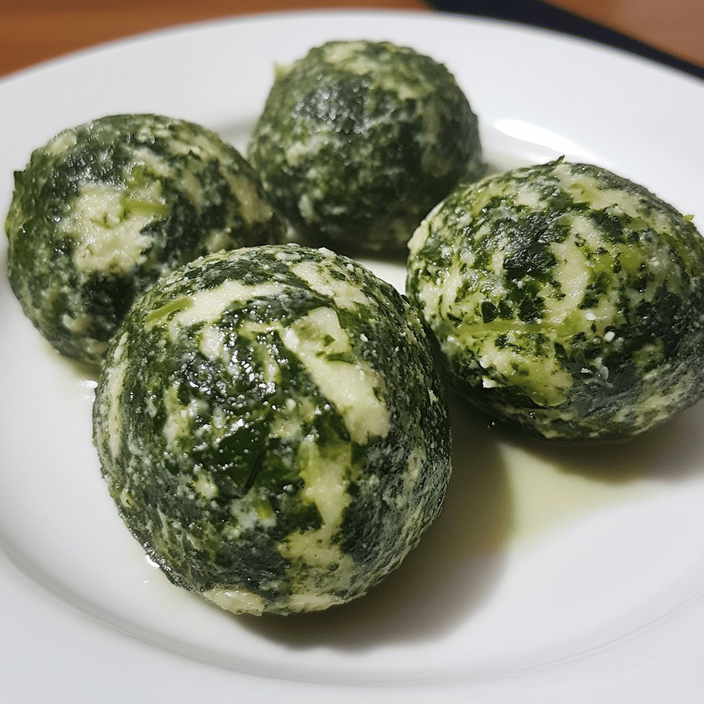 Polpette di Spinaci e Ricotta