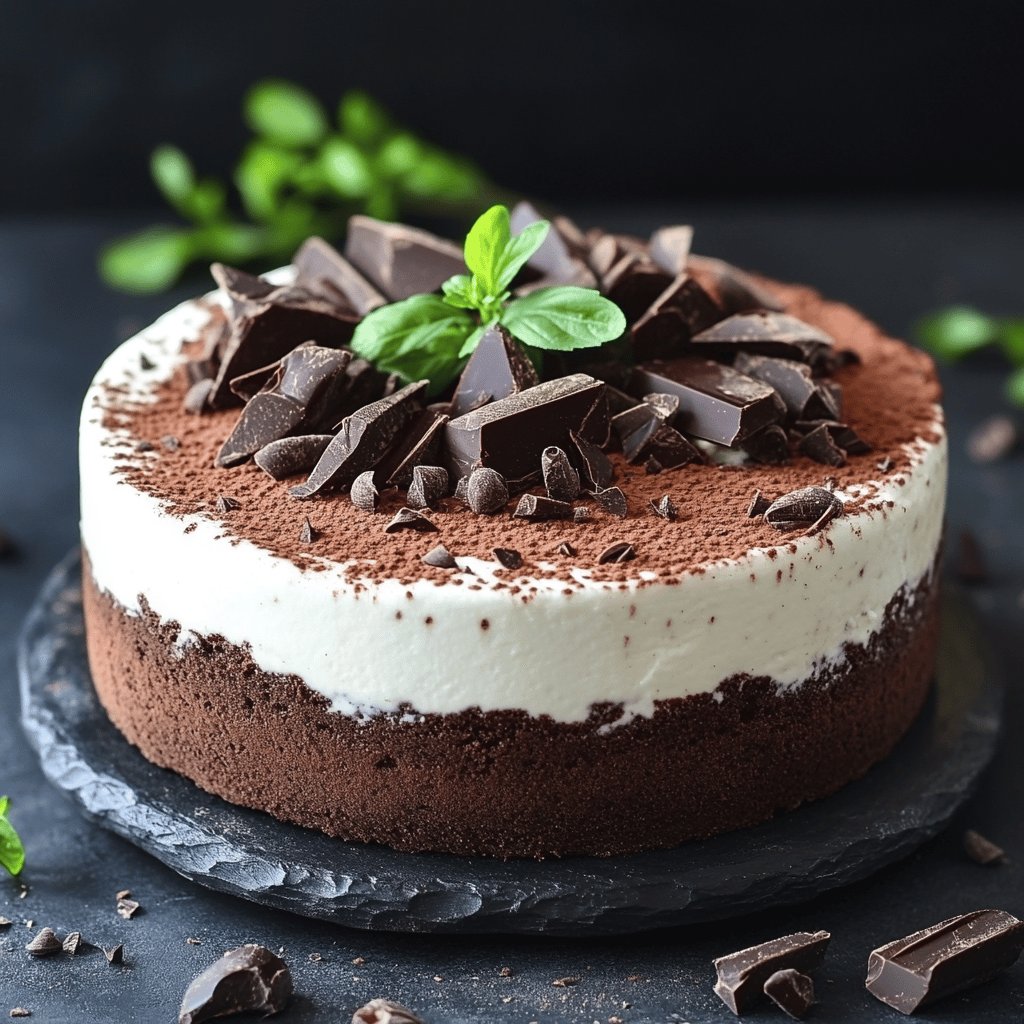 Torta di Yogurt al Cioccolato