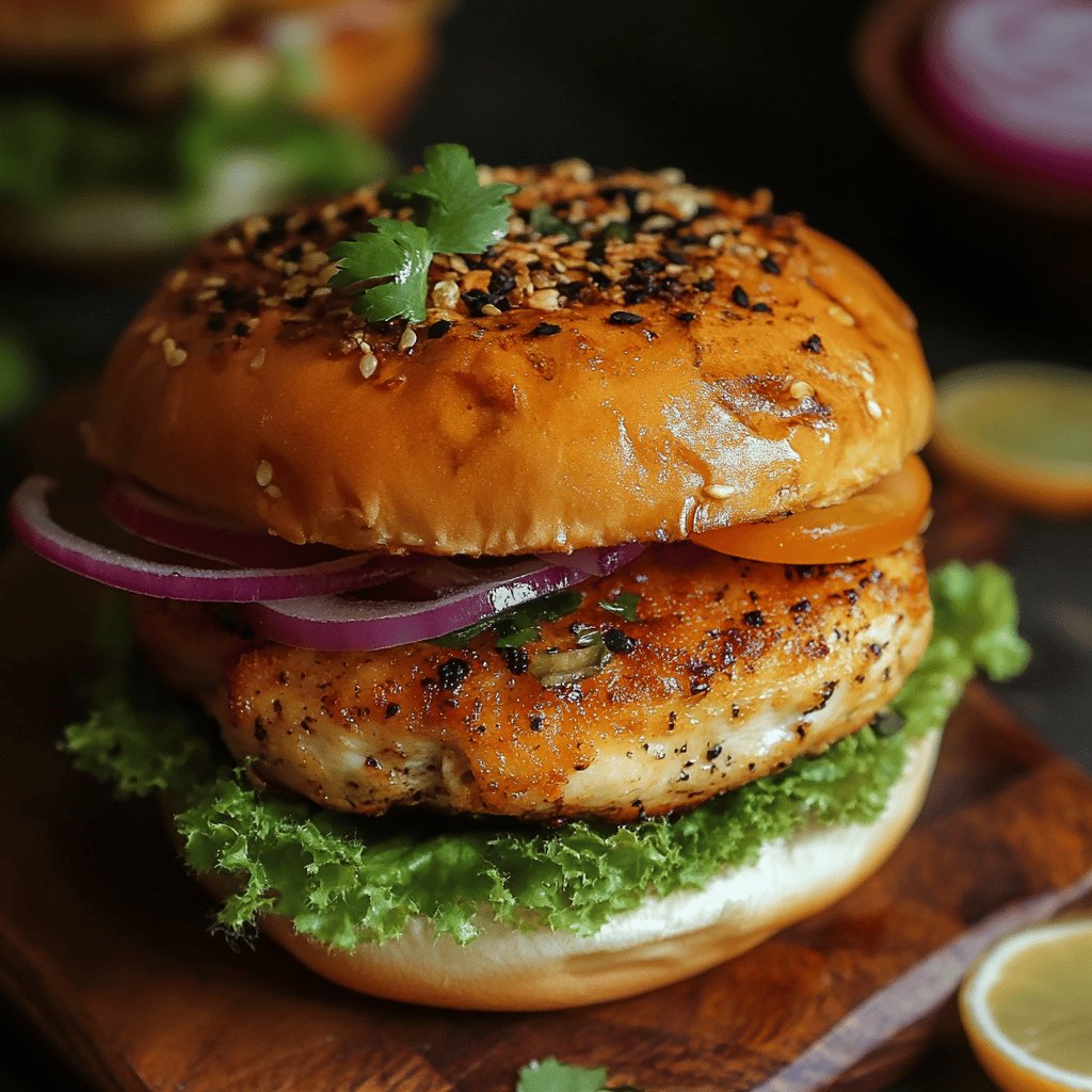 Hamburger di Pollo Saporiti