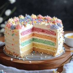 Torta Arcobaleno