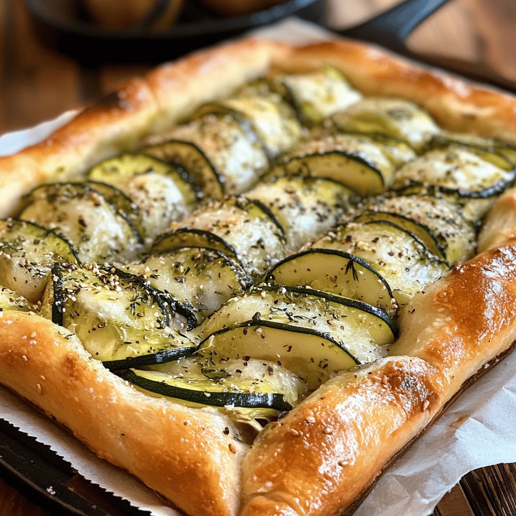 Schiacciata di Zucchine